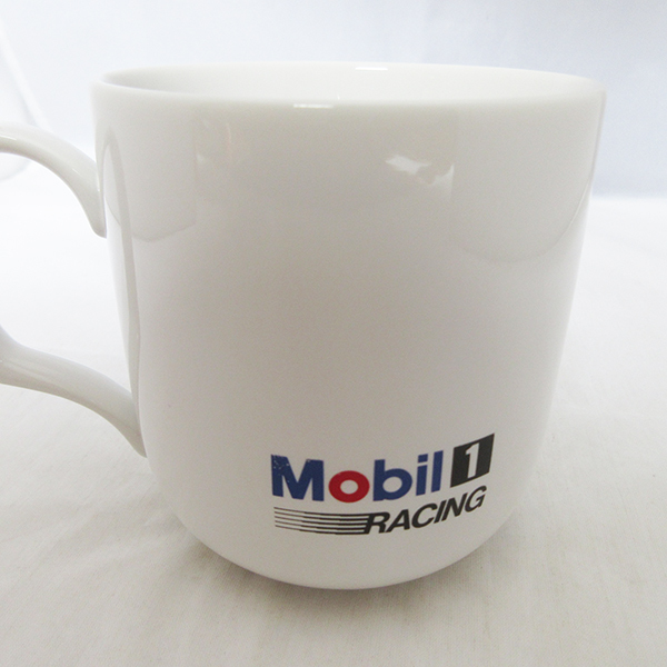 2個セット！未使用！■Mobil モービル グラス マグカップ コップ F1 RACING レーシング ヴィンテージ レトロ_画像8