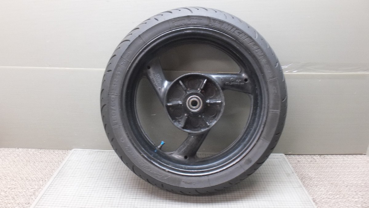 XR TRX850 4NX リアホイール 17x5.00 検 YAMAHA 平成 パラツイン 270°_画像1