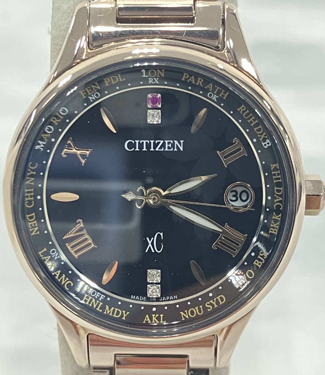 CITIZEN シチズン xC クロスシー EC1168-52E ラグビー日本代表モデル BRAVE BLOSSOMS レディース 電波ソーラー_画像1