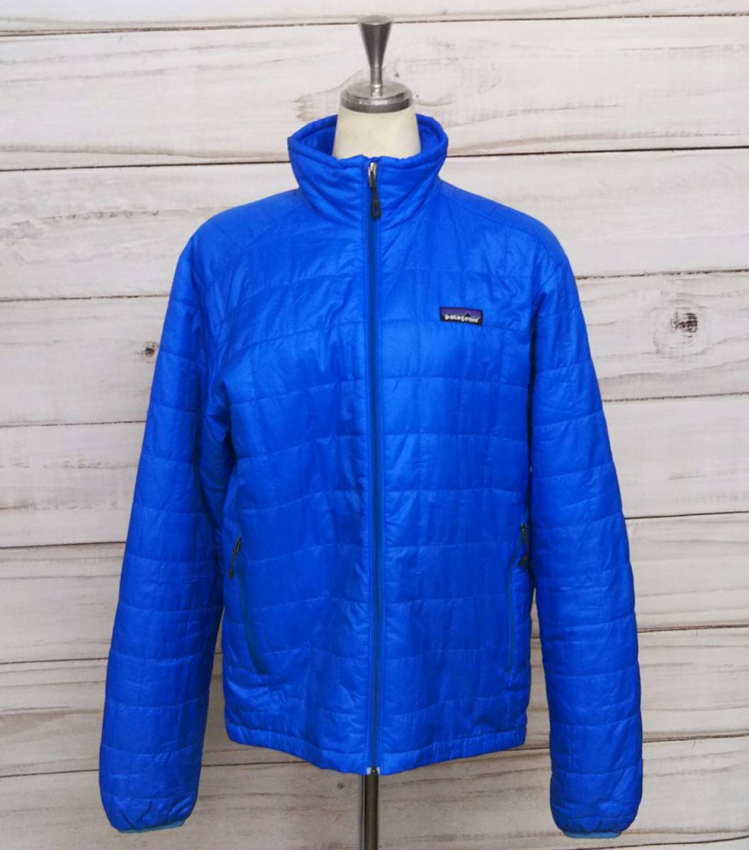 patagonia ナノパフジャケット 84210FA11 パタゴニア ジャケット ブルー Sサイズ 中綿ポリエステル_画像1