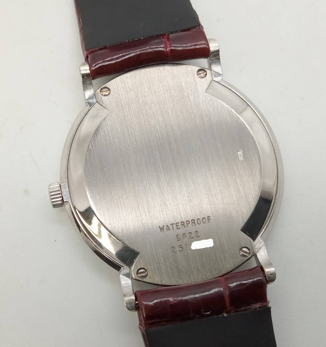 【OH済】 PIAGET ピアジェ 手巻き メンズ 腕時計 9622 ケースK18WG無垢 総重量35.2g 1970年代 ヴィンテージ 店舗受取可の画像6
