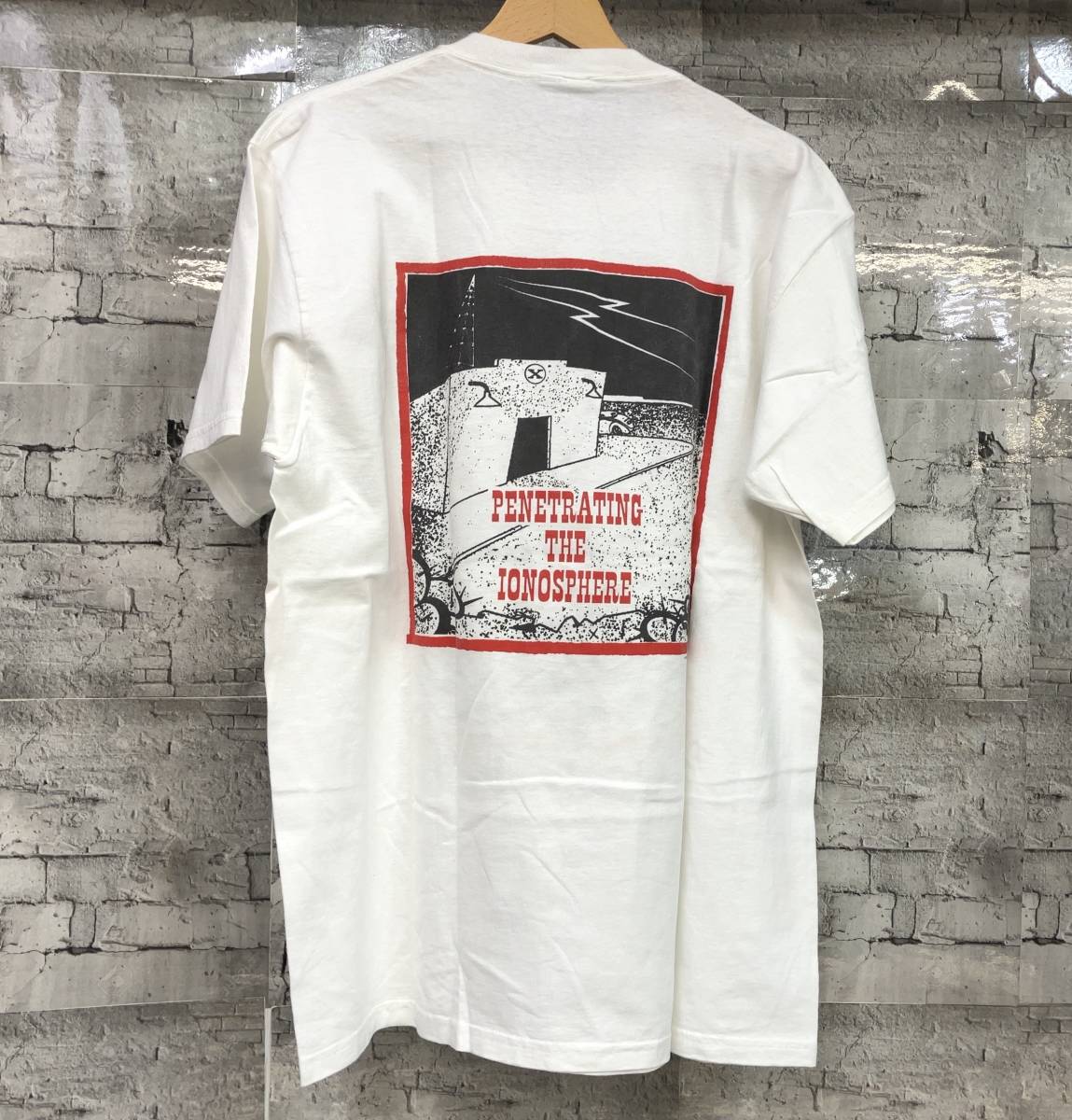 USA製 ZZ TOP 半袖Tシャツ バンドTシャツ ANTENNA NICE MAN サイズL ホワイト 店舗受取可_画像2