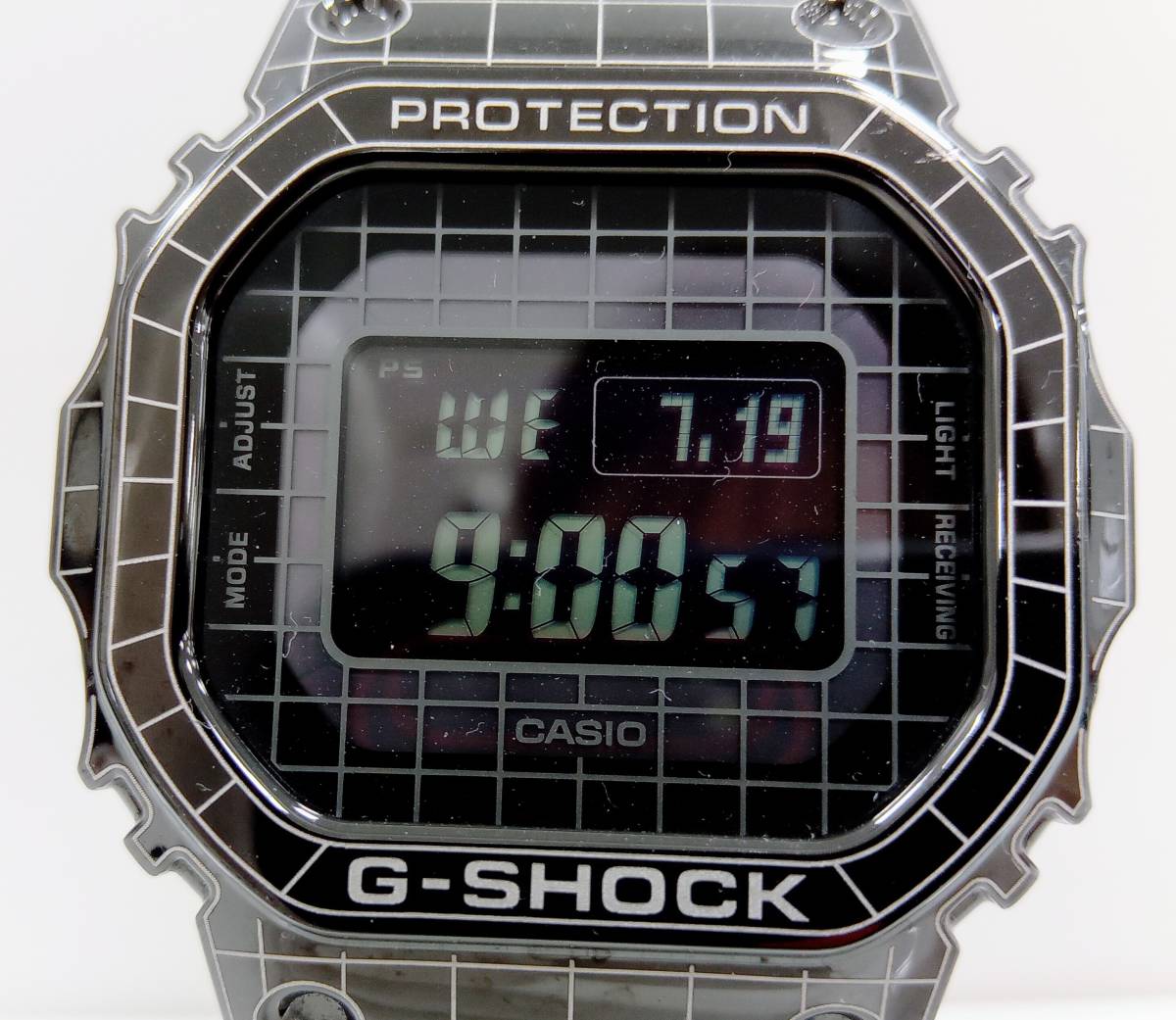 【箱付き】CASIO G‐SHOCK GMW-B5000CS-1JR 電波ソーラー デジタル FULL METAL ブラック 腕時計