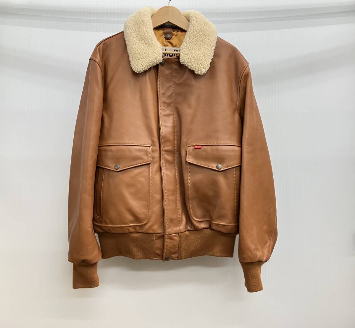 女性が喜ぶ♪ Supreme／Schott J32F6／COW HIDE レザージャケット