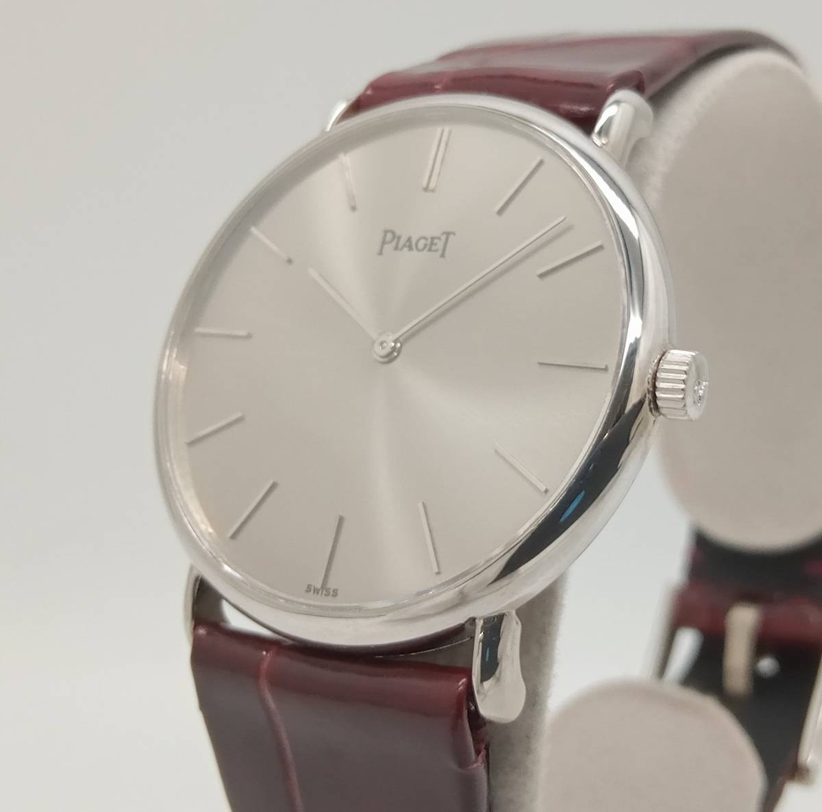 【OH済】 PIAGET ピアジェ 手巻き メンズ 腕時計 9622 ケースK18WG無垢 総重量35.2g 1970年代 ヴィンテージ 店舗受取可の画像2