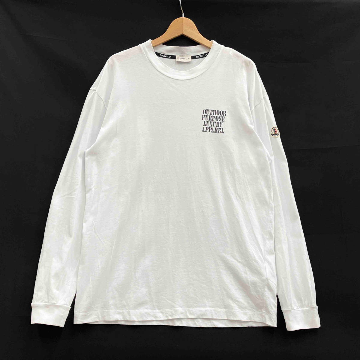 男性に人気! MONCLER モンクレール 22SS 2022SS Logo Long Sleeve
