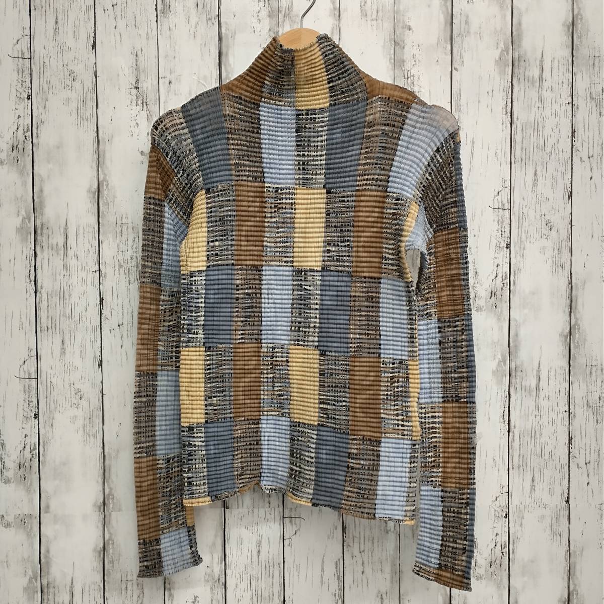 レビュー高評価のおせち贈り物 カットソー ISSEY 長袖Tシャツ・カットソー IM82-FJ634 パッチワーク調 MIYAKE カットソー レビュー高評価のおせち贈り物 カットソー ISSEY 長袖Tシャツ・カットソー IM82-FJ634 パッチワーク調 MIYAKE カットソー