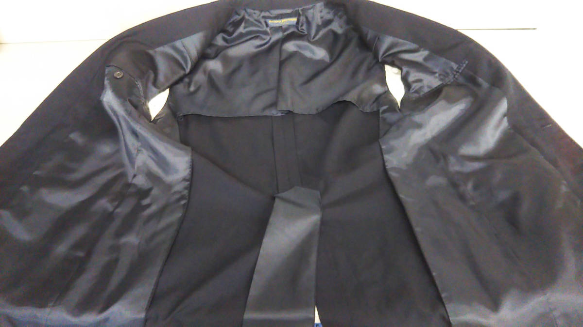 Brooks Brothers ブルックスブラザーズ テーラードジャケット スーツ ネイビー 紺 ウール100% 毛 日本製 メンズ [サイズ不明]_画像3