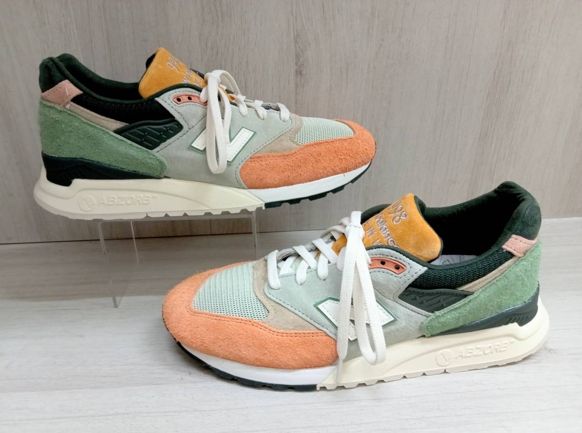 new balance×KITH/ニューバランス×キス/スニーカー/U998KT1/Aloe Wash Apricot Buff スニーカー_画像2