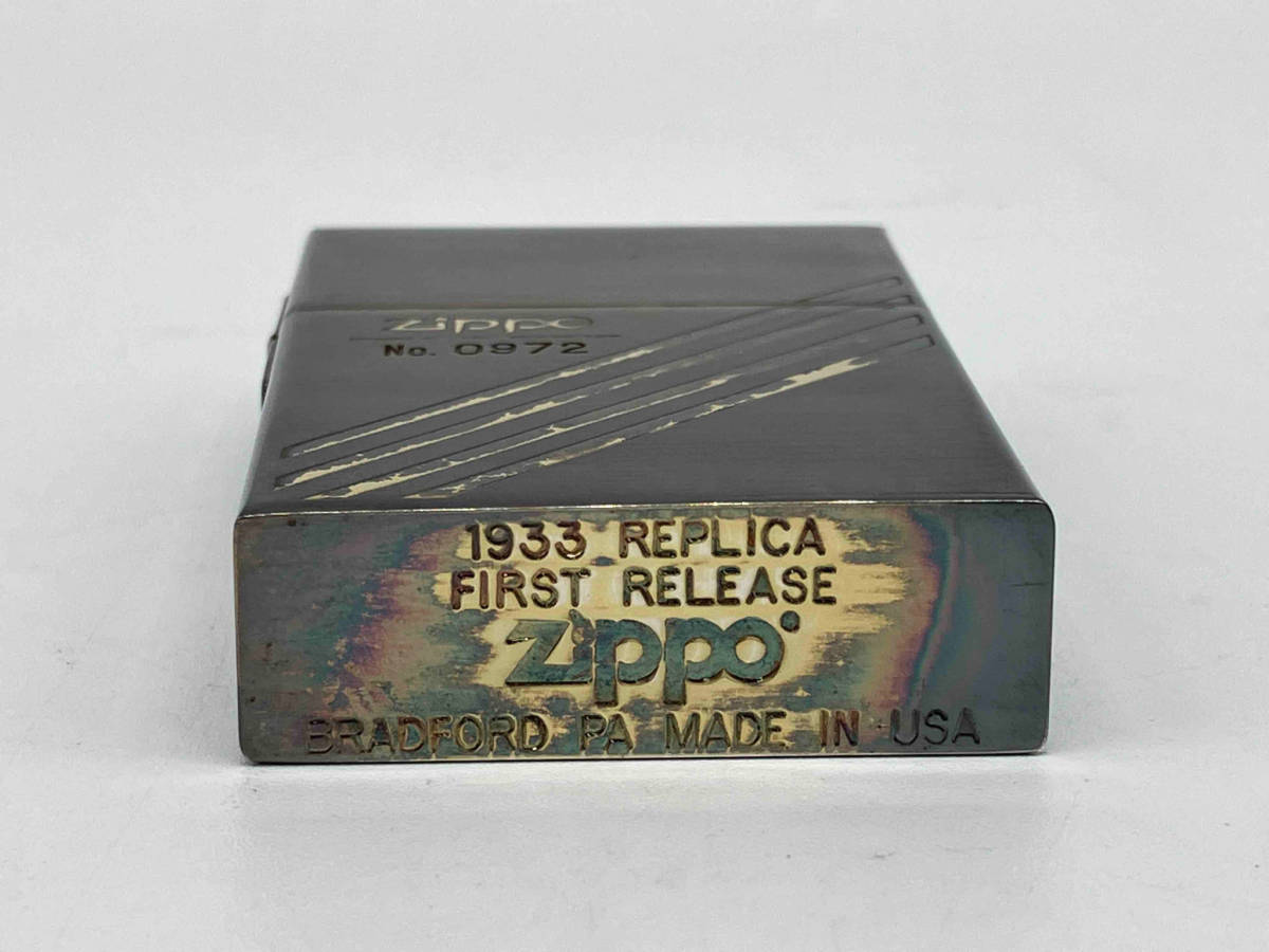 【限定品】Zippo 1933レプリカ ファーストリリース REPLICA FIRST ケース付属 レプリカ限定品 ジッポ_画像4