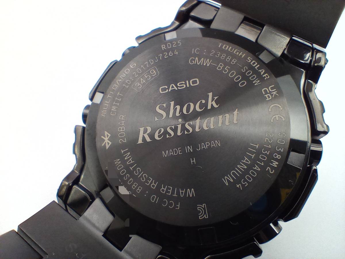 CASIO G-SHOCK GMWB5000TCC-1JR 腕時計 BOX付き 2023年モデル 店舗受取可_画像6