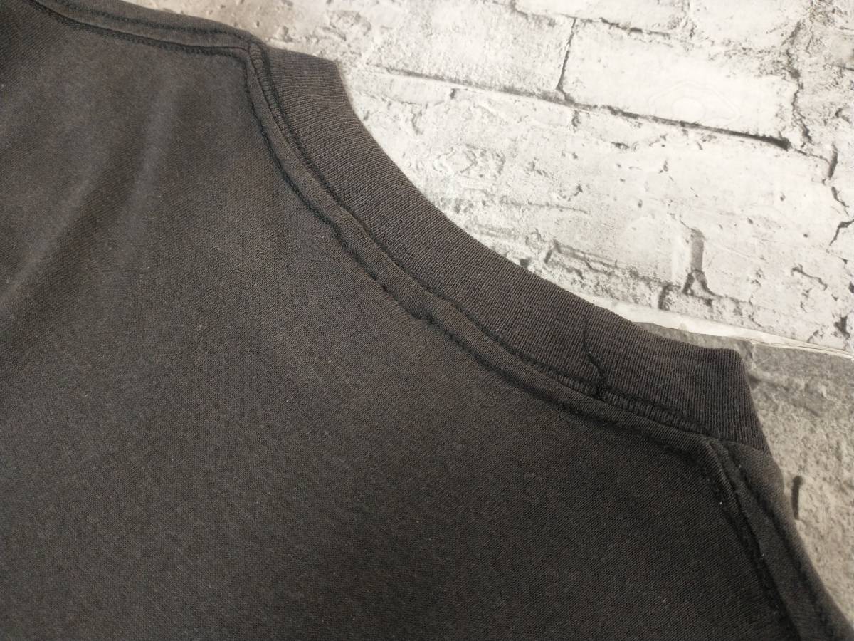 USA製 RAMONES ラモーンズ 半袖Tシャツ バンドTシャツ シングルステッチ SELECT-T サイズL ブラック 店舗受取可_襟汚れあり、変色あり