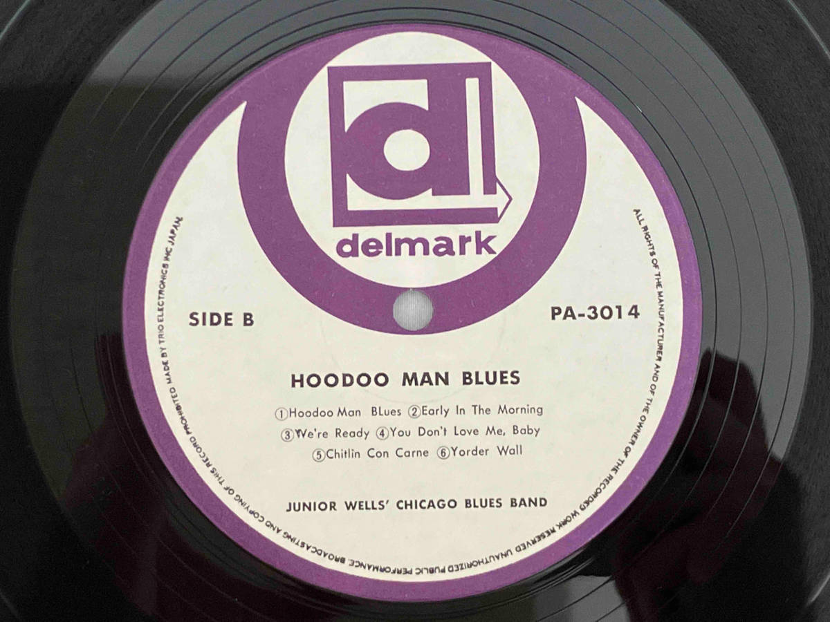 レコード　Junior Wells' Chicago Blues Band With Buddy Guy Hoodoo Man Blues PA-3014_画像4