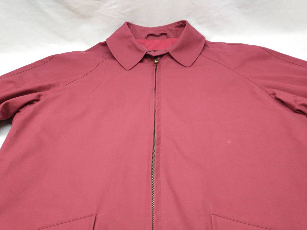 THE MOST ジャケット サイズ40 Ventile 英国製 ジップアップ RED ザモスト_画像3