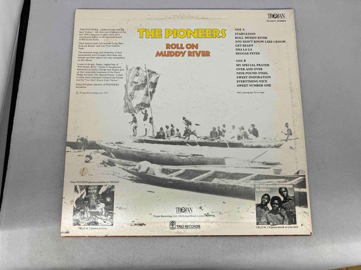 レコード The Pioneers パイオニアーズ Roll On Muddy River ロール・オン・マディ・リヴァー PA-6337の画像2
