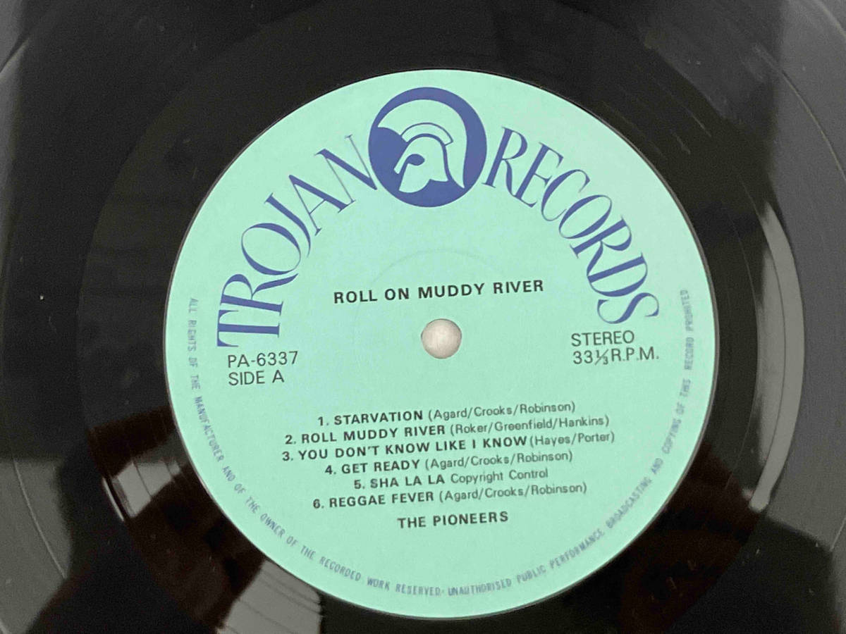 レコード The Pioneers パイオニアーズ Roll On Muddy River ロール・オン・マディ・リヴァー PA-6337の画像3