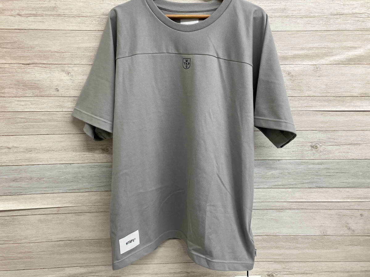 WTAPS 22AW QB SS CTPL CRST GRAY ダブルタップス フットボールシャツ グレー サイズX01