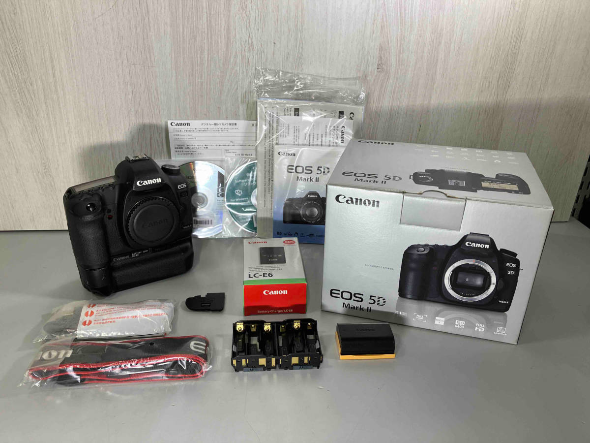 Canon EOS 5D MK2 EOS 5D Mark ボディ 2764B001 デジタル一眼 BG-E6 バッテリーグリップ付属