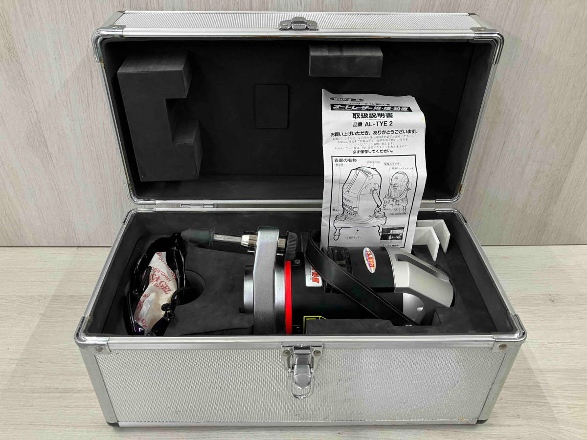 ジャンク 【現状品】 TAJIMA AL-TYE2 レーザーライン 墨出し器 オートレーザーの画像1