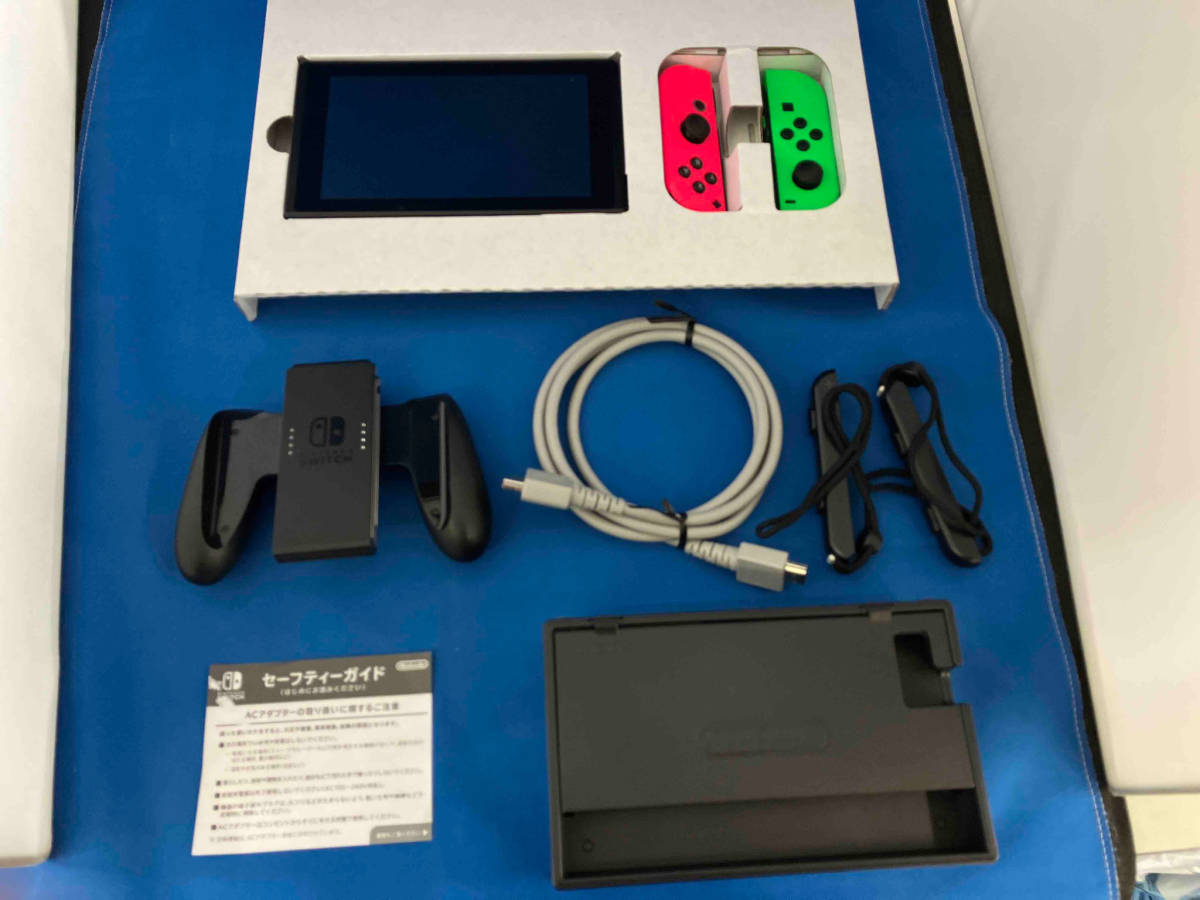 1円スタート】Nintendo Switch Splatoon 2 セット(HACSKACEA) 【付属品