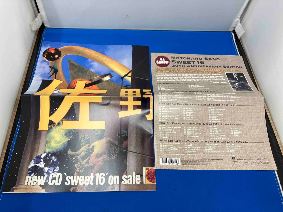 佐野元春 CD SWEET16 30th Anniversary Edition(完全生産限定盤)(6CD+Blu-ray Disc)_画像5