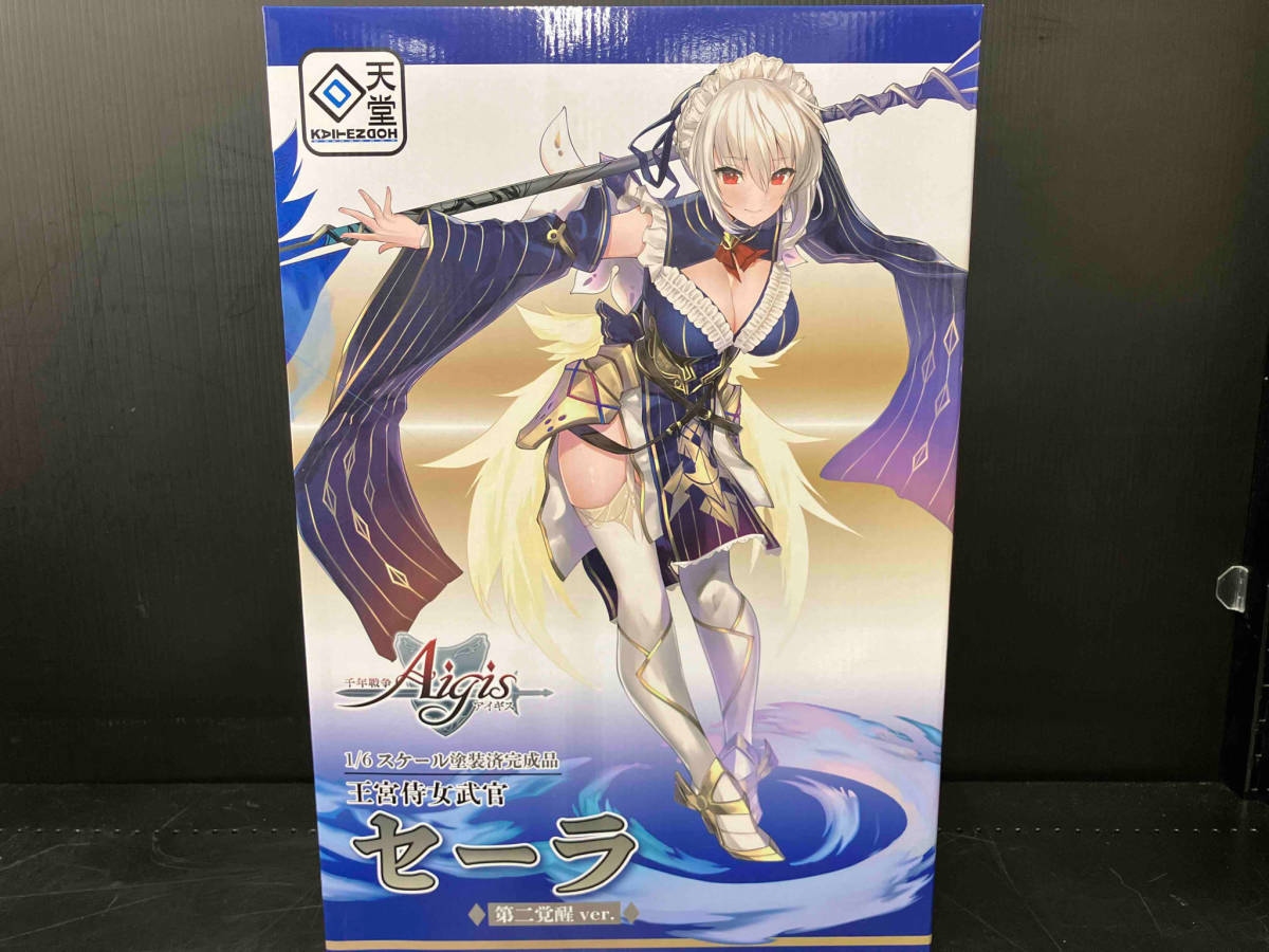 早割チケット 箱イタミ有 未開封品 ①回天堂 千年戦争アイギス 1/6 第二覚醒ver. セーラ 王宮侍女武官 その他