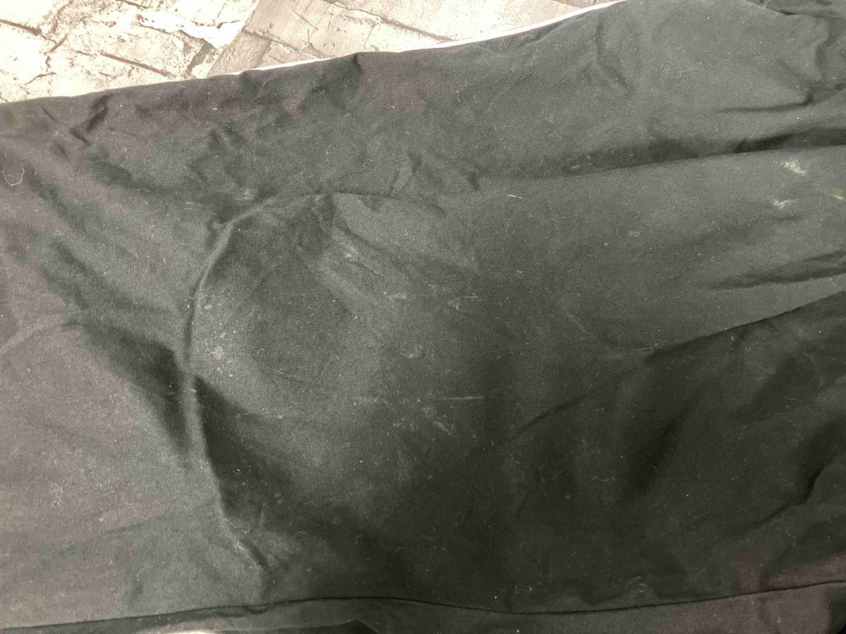 A BATHING APE アベイシングエイプ Cropped Black Pants イージーパンツ サイズ表記2XL ブラック_全体的に汚れあり、スレあり