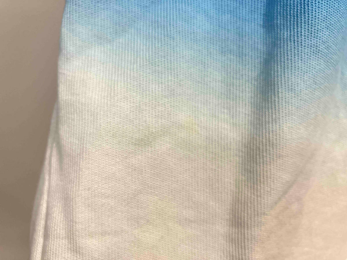 kolor 19SS グラデーション 半袖Tシャツ 2 ブルー ホワイト 19SCM-T09206 カットソー シミあり カラー_画像4