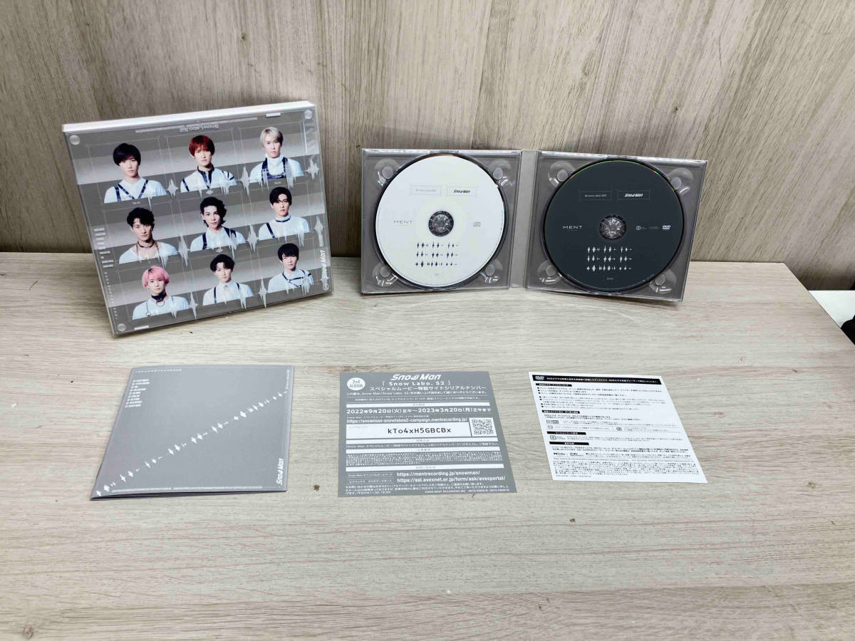 Snow Man CD Snow Labo. S2(初回盤B)(DVD付) スノーマン(す)｜売買され