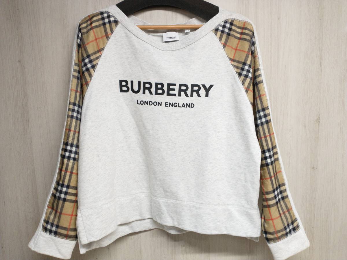 海外 正規品】 BURBERRY LONDON ENGLAND 14Y 164cm スウェット