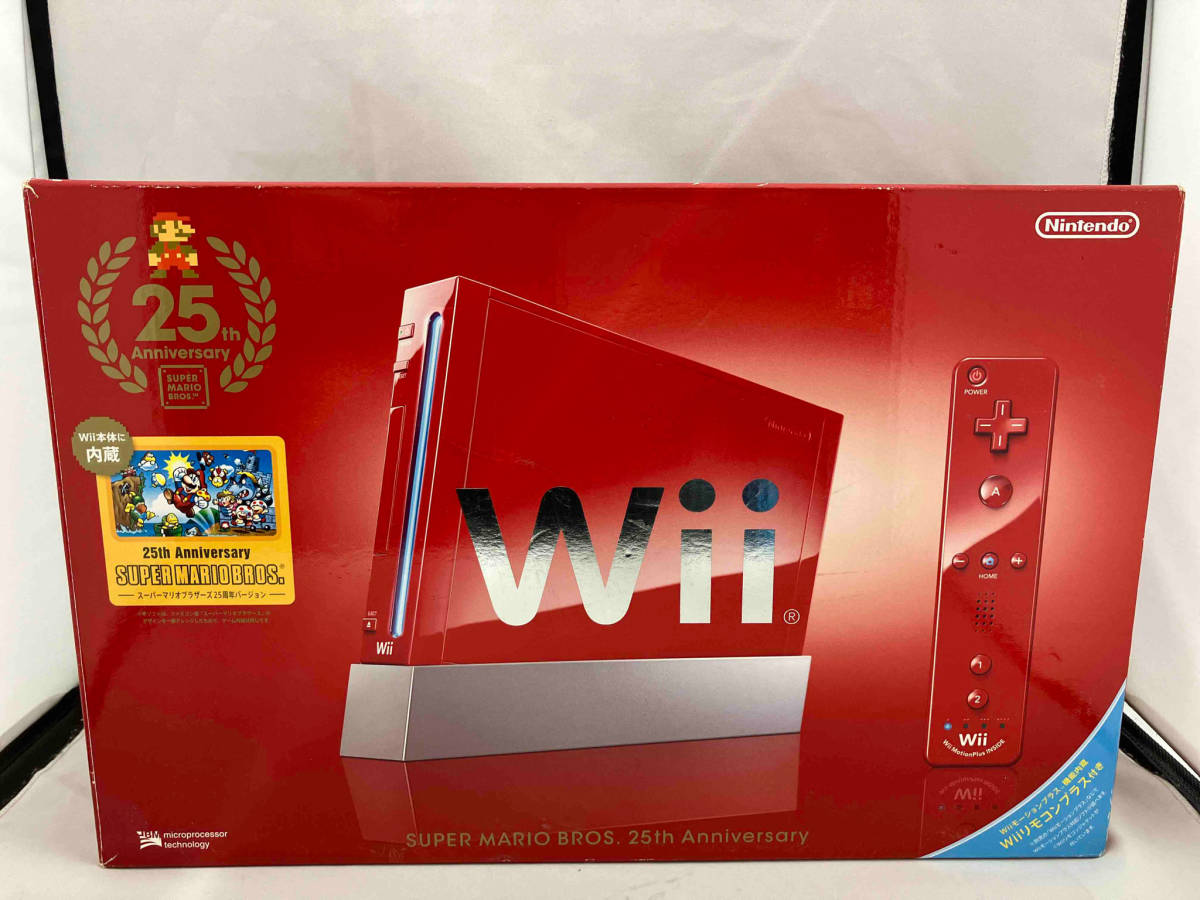 Wii スーパーマリオ25周年仕様 【内蔵ソフトなし】