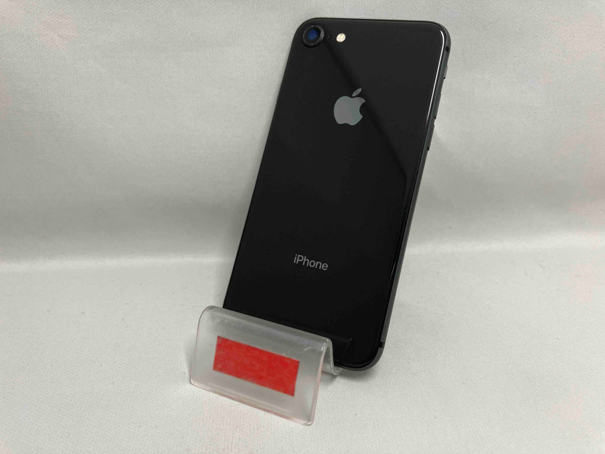 iPhone8スペースグレー本体 64GB sim解除済 箱付 MQ782J/A-
