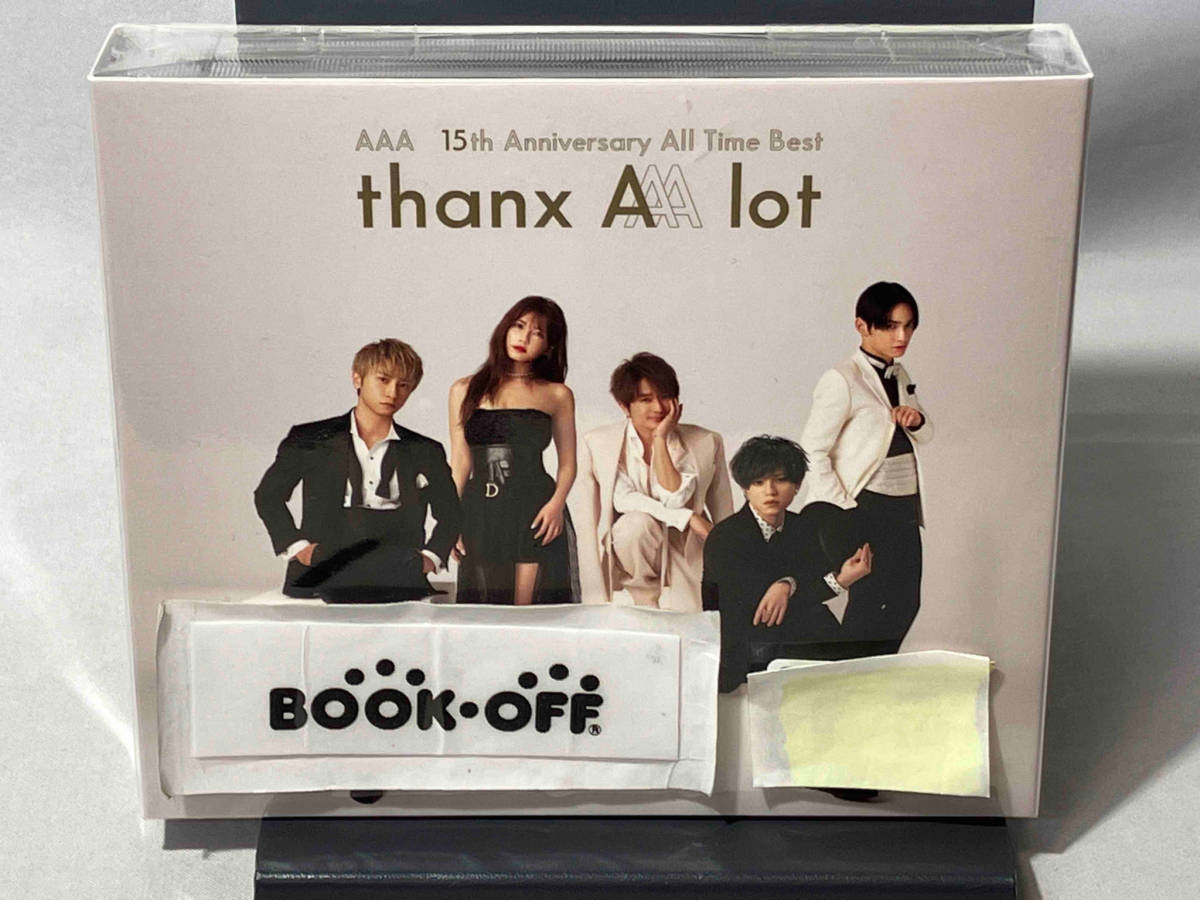 AAA CD AAA 15th Anniversary All Time Best -thanx AAA lot-(通常盤)_画像1