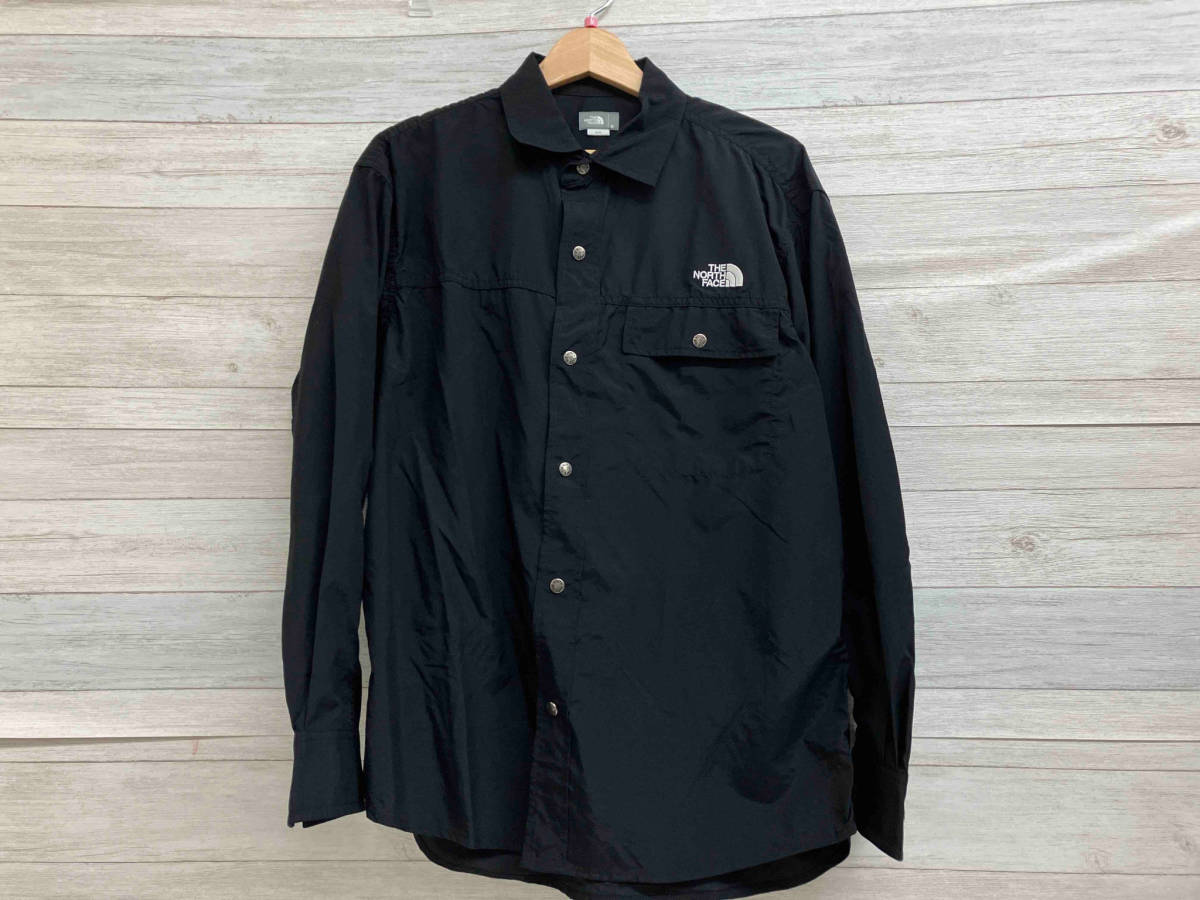 THE NORTH FACE L/S Nuptse Shirt/NR11961 長袖シャツ ブラック NR11961 サイズM ノースフェイス_画像1