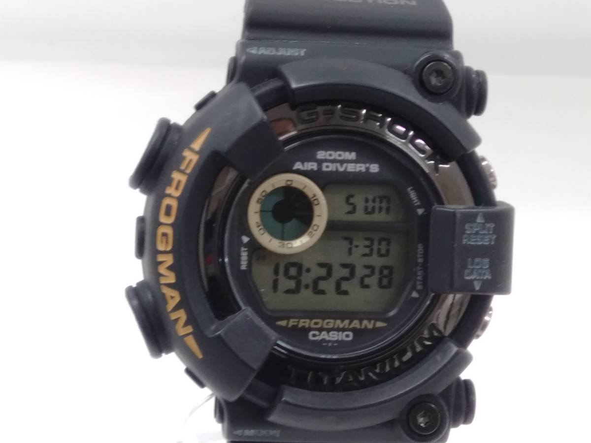 最も信頼できる フロッグマン G-SHOCK カシオ CASIO DW-8200BM-1T