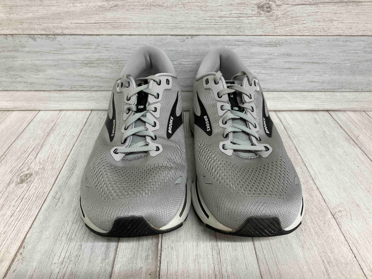 BROOKS GHOST15 RUNNING SHOES GRAY 1103934E098 ブルックス ゴースト グレー ランニングシューズ サイズ28cm_画像2