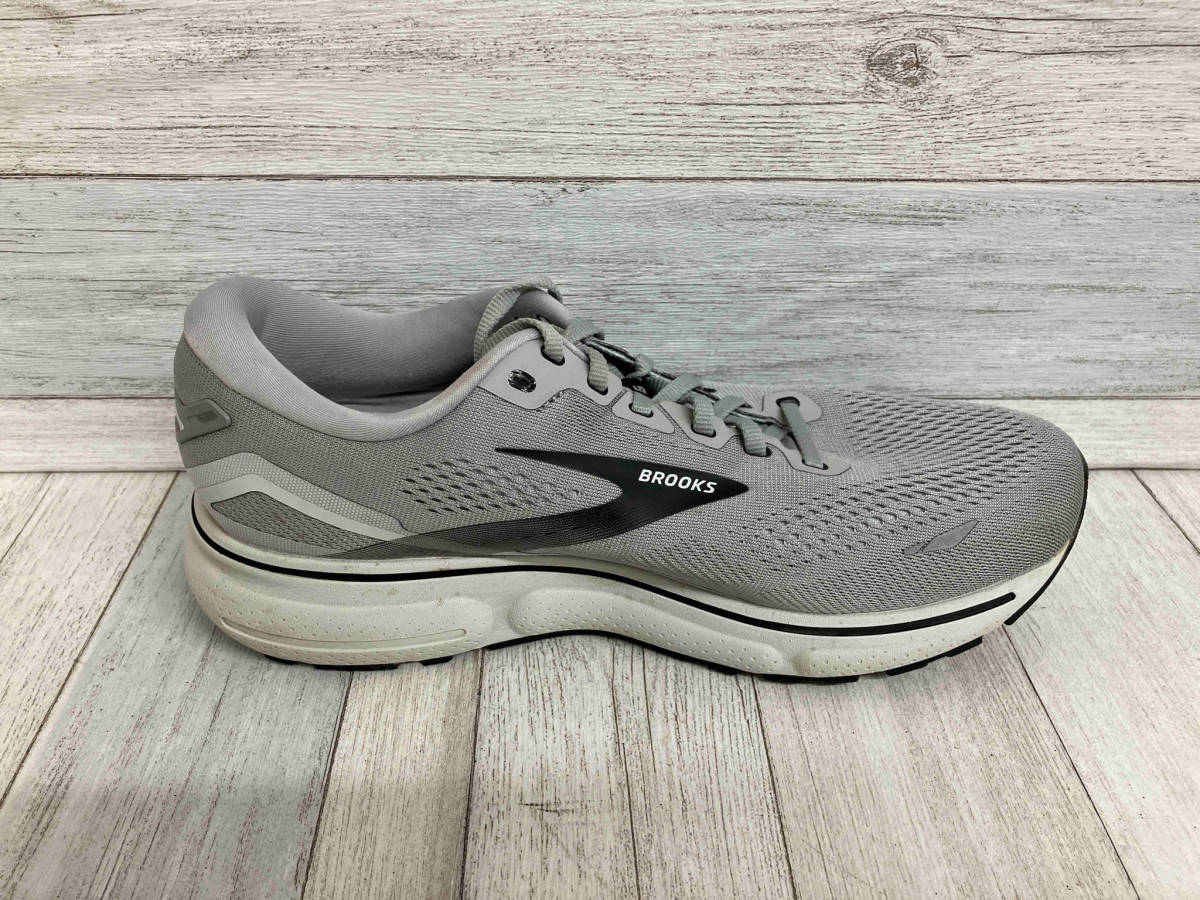 BROOKS GHOST15 RUNNING SHOES GRAY 1103934E098 ブルックス ゴースト グレー ランニングシューズ サイズ28cm_画像5