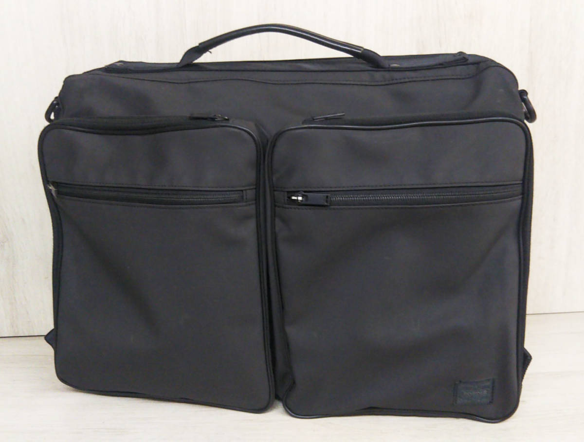 色々な 2(3)way リュック ブリーフケース ポーター PORTER ブラック