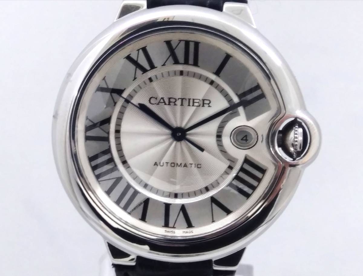 Cartier カルティエ 388320BX バロンブルードゥカルティエ 自動巻き メンズ腕時計