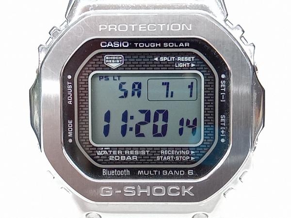 CASIO G-SHOCK カシオ Gショック GMW-B5000 タフソーラー マルチバンド6 電波 ソーラー メンズ腕時計 スクエアデザイン フルメタル_画像1