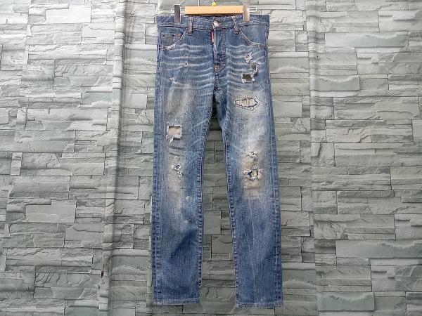 再入荷】 DSQUARED2/S71LB0121 S30144/クラッシュダメージジーンズ