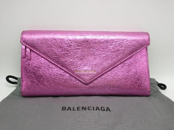 BALENCIAGA／ペーパーウォレット 499207・5611・X・527545／長財布 店舗受取可の画像1