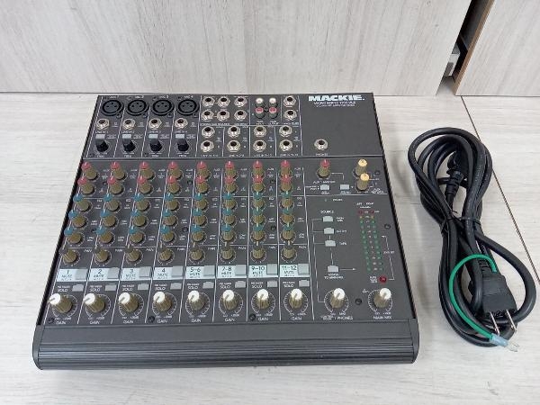 ジャンク 動作確認済 MACKIE MICRO SERIES 1202-VLZ 12チャンネル MIC