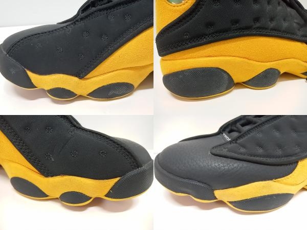 NIKE AIR JORDAN 13 CLASS OF 2002 B STAMP 414571-035 スニーカー イエロー×ブラック 26.0cm US8_画像8