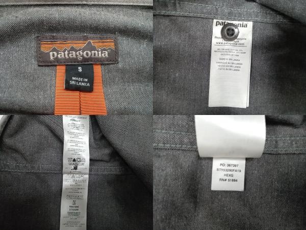 【お値下げしました】 patagonia / パタゴニア 53290 long sleeve shop shirt 長袖 ショップ シャツ グレー サイズSの画像4