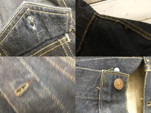 LEVI’S 557XX／36／USA製／ボタン裏555／98年 Gジャン(デニムジャケット) リーバイス バレンシア工場_画像5