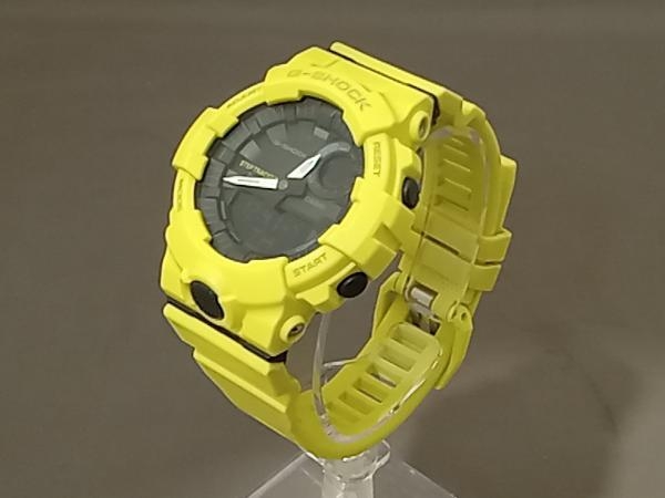 【即決】CASIO カシオ/G-SHOCK ジーショック/デジアナ/GBA-800/Bluetooth モバイリング/イエロー系/クォーツ/メンズ腕時計/ブラック文字盤_画像3