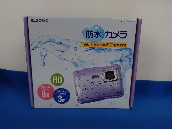 ジャンク品　 未使用品 ELSONIC 防水カメラ EZCDCKIDS02_画像1