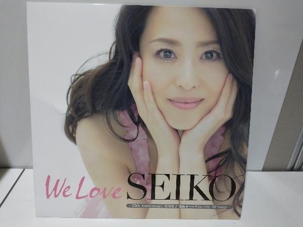 松田聖子 CD 「We Love SEIKO」-35th Anniversary 松田聖子究極オールタイムベスト50 Songs-(初回限定盤B)(LPジャケットサイズ仕様)(3CD+DV_画像1