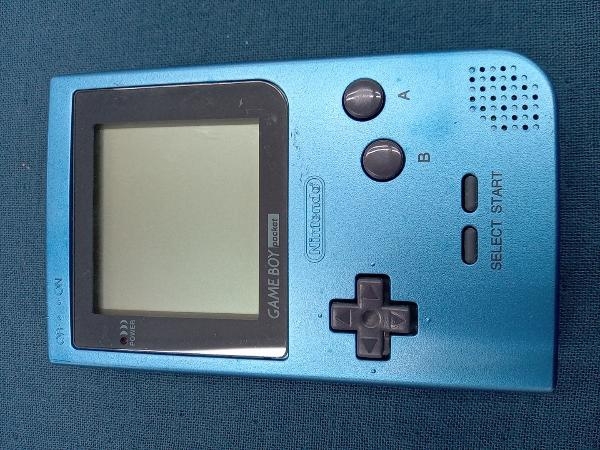 ◆任天堂 Nintendo◆GAMEBOY pocket ゲームボーイ ポケット MGB-001 ICE BLUE アイスブルー 海外 外国版 ゲーム機本体